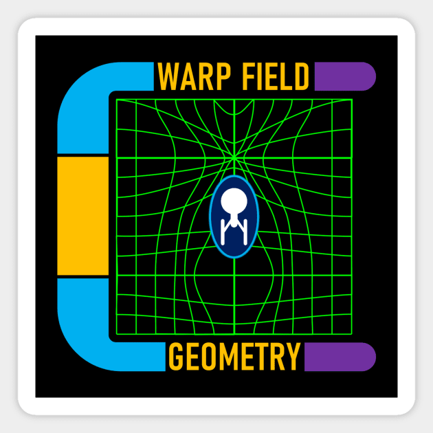 LCARS Warp Field Geometry Magnet by IORS